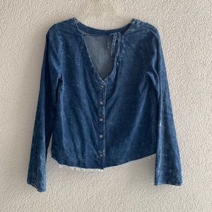 Small cloth and stone corduroy shirt